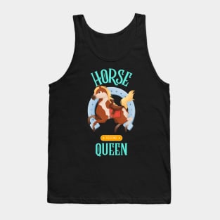 Horse Riding Queen Horse Rider Tank Top